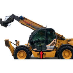 SZYBA LEWA DOLNA DRZWI CASE, FIAT KOBELCO, NEW HOLLAND - nr części: 76088307