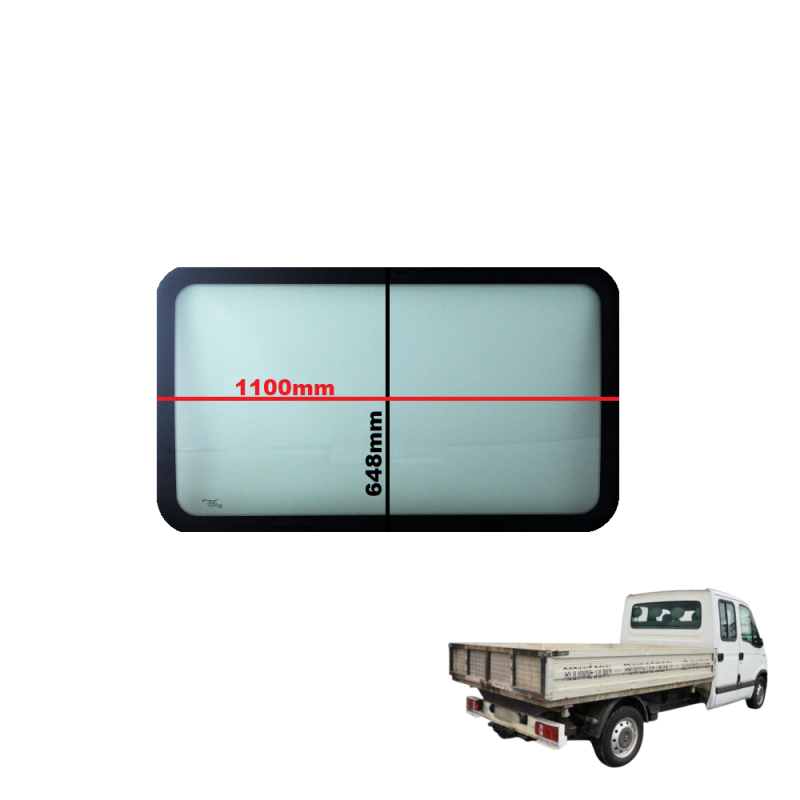 SZYBA BOCZNA W DRZWI PRAWA LUB LEWA NISSAN INTERSTAR, OPEL MOVANO I, RENAULT MASTER II