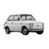SZYBA CZOŁOWA FIAT 126 1973-