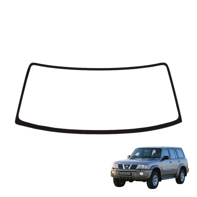 SZYBA CZOŁOWA NISSAN PATROL GR Y61 3D+5D 98-  - nr części: 72712VB000
