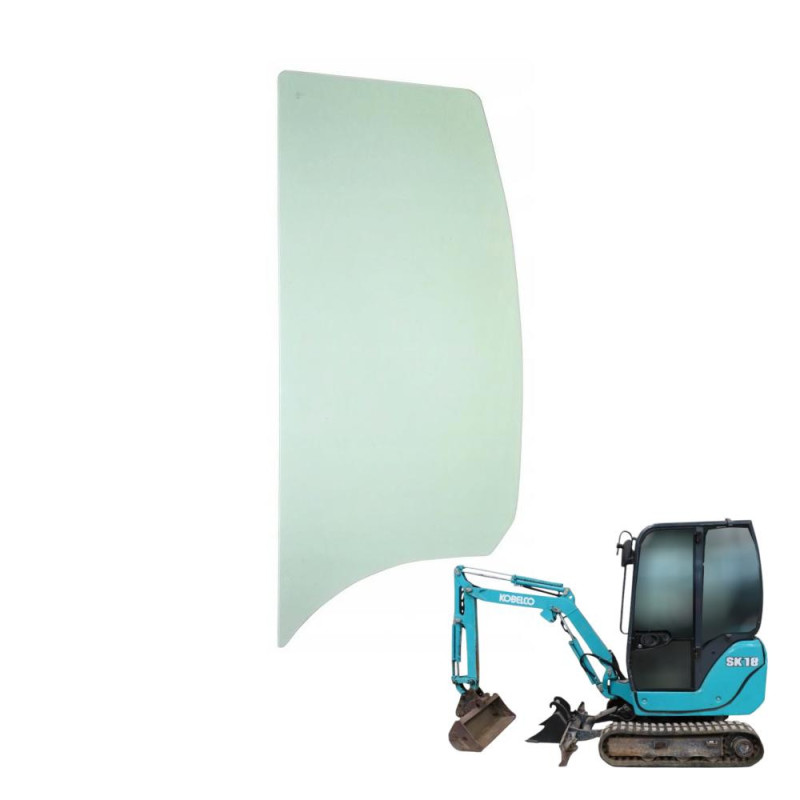SZYBA LEWA TYLNA BOCZNA KOBELCO, YANMAR - nr części: 172A5968500
