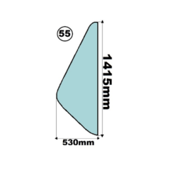 SZYBA LEWA PRAWA LINDE BOCZNA - nr części: 72210383