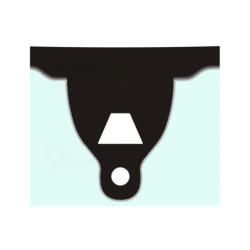 SZYBA CZOŁOWA AUDI A4 2012- Z KAMERĄ - nr części: 8K0 845 099 R,8K0845099R