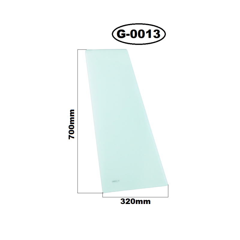 SZYBA BOCZNA LEWA TYLNA CLAAS TARGO - nr części: 0003178330, 03178330