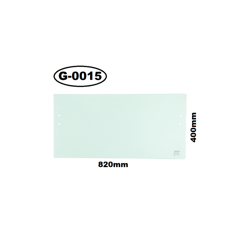 SZYBA PRZEDNIA DOLNA YANMAR - nr części: 106677, 6011693, 108508