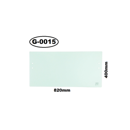 SZYBA PRZEDNIA DOLNA YANMAR - nr części: 106677, 6011693, 108508