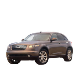 SZYBA CZOŁOWA INFINITI FX35, FX45 04-08