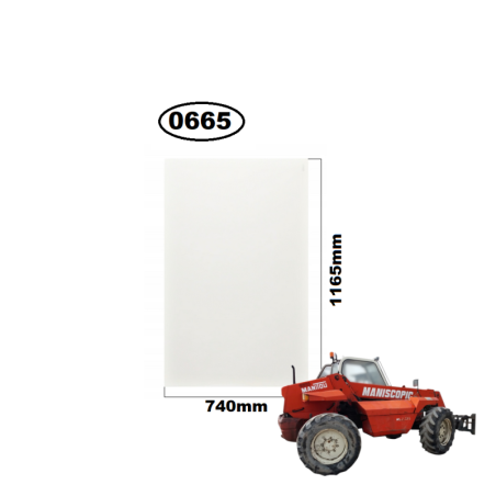 SZYBA PRZEDNIA MANITOU - nr części: 182353S