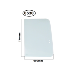 SZYBA BOCZNA PRAWA PRZESUWNA CAT SERIA C, D, E - nr części: 314-8295, 3148295