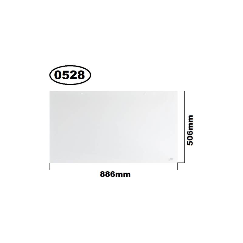 SZYBA TYLNA DOLNA CASE, MCCORMICK, FENDT - nr części: F816810050370, 65006031, B96058