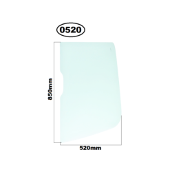 SZYBA LEWA BOCZNA ZA DRZWI KOMATSU - nr części: 20Y-53-11241, 20Y5311241