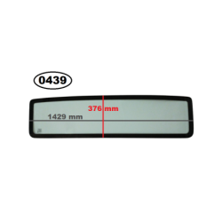 SZYBA TYLNA KABINY / ŚCIANY GRODZIOWEJ VOLKSWAGEN CRAFTER II, MAN TGE