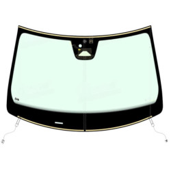 SZYBA CZOŁOWA VOLVO XC90 2022-  - nr części: 32368713,32314910