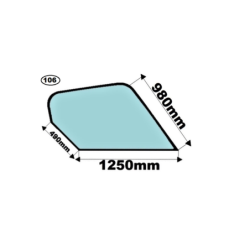 SZYBA MANITOU BOCZNA PRAWA - nr części: 182094