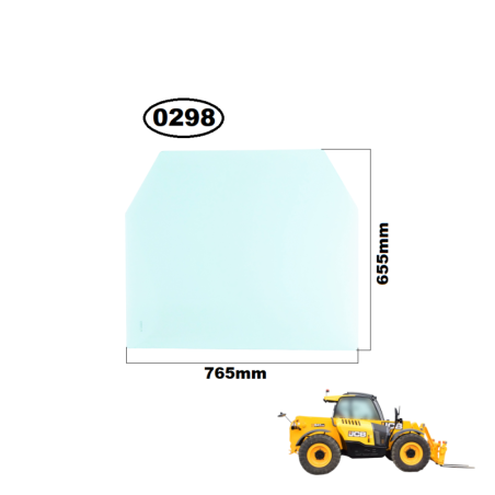 SZYBA DACHOWA JCB 528-70 - nr części: 82750159, 827/50159