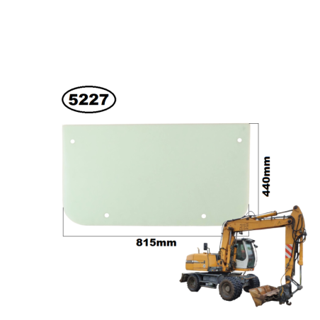 SZYBA DOLNA CZOŁOWA LIEBHERR LITRONIC - nr części: 7023757