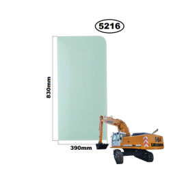 SZYBA BOCZNA LEWA W DRZWI TYLNA LIEBHERR - nr części: 5009625