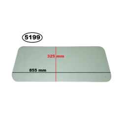 SZYBA TYLNA KABINY / ŚCIANY GRODZIOWEJ VOLKSWAGEN TRANSPORTER T5, T6/T6.1 - ZABUDOWA HOLENDERSKA