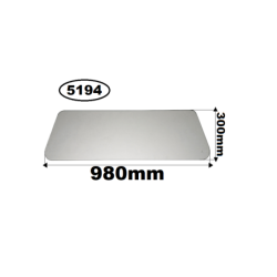 SZYBA TYLNA KABINY / ŚCIANY GRODZIOWEJ OPEL VIVARO I/II, RENAULT TRAFIC II/III, NISSAN PRIMASTAR - ZABUDOWA HOLENDERSKA