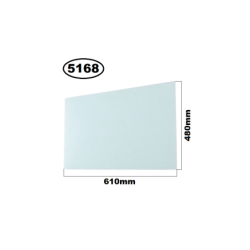 SZYBA LEWA BOCZNA DOLNA W DRZWI CAT 301.6C, 301.8C, 302.5C - nr części: 250-1013