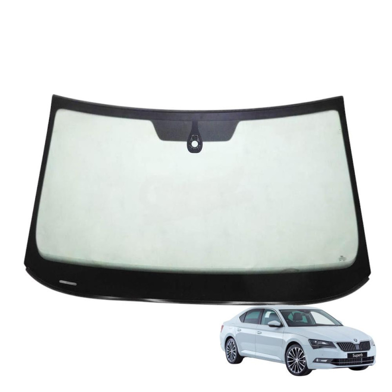 SZYBA CZOŁOWA SKODA SUPERB 2015-  - nr części: 3V0845011AC,3V0845011ACNVB