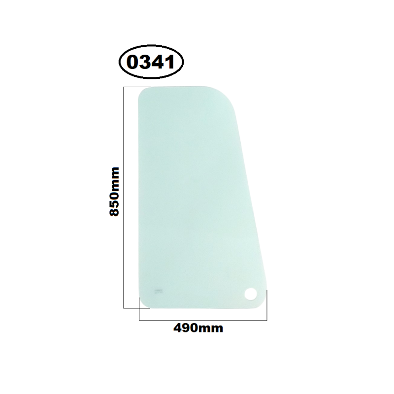 SZYBA BOCZNA LEWA MERLO PANORAMIC - nr części: 044199, 44199