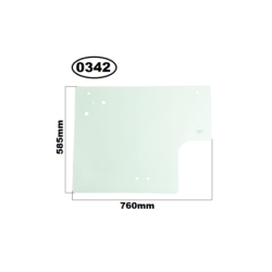 SZYBA TYLNA MANITOU - nr części: 85812641, NH85812641