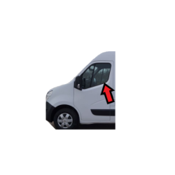 SZYBA BOCZNA LEWA OPUSZCZANA W DRZWI NISSAN NV-400, OPEL MOVANO II, RENAULT MASTER  III - nr części: 4419583