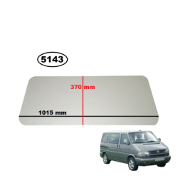 SZYBA TYLNA KABINY / ŚCIANY GRODZIOWEJ VOLKSWAGEN TRANSPORTER T4 - ZABUDOWA HOLENDERSKA