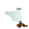 SZYBA DOLNA W DRZWI JCB - nr części: 827/80275, 82780275, 827/80250, 82780250