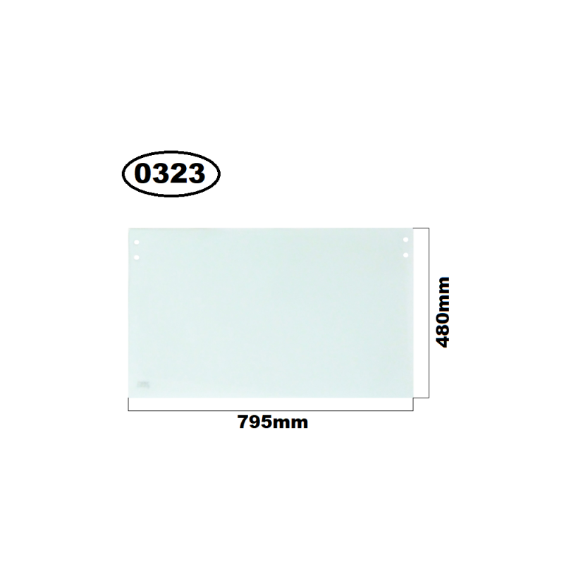 SZYBA PRZEDNIA DOLNA VOLVO - nr części: 15018109